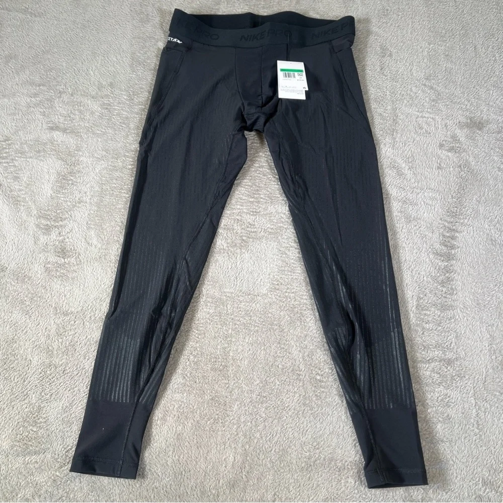 Nike Dri-FIT Pro Recovery ADV  Fitness Tights‎ Pants Black New W/Tags Men’s XL